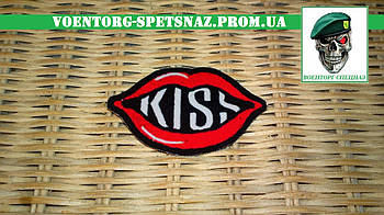 Шеврон "Kiss" morale patch Зробимо будь-який шеврон!