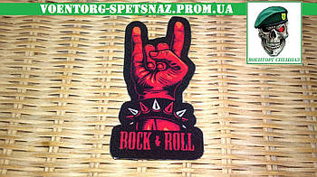 Шеврон "Rock n Roll 2" morale patch Зробимо будь-який шеврон!