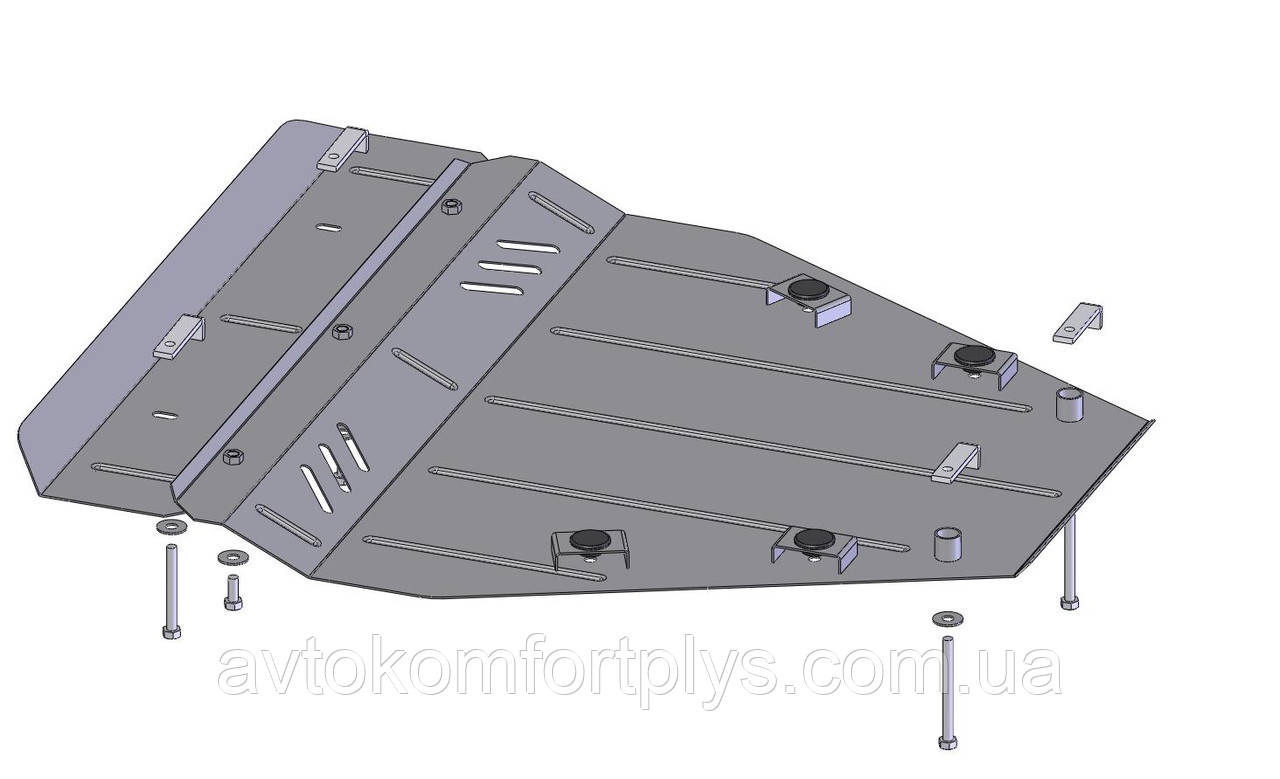 Металева (сталева) захист двигуна (картера) Renault Koleos (2008-) (всі об'єми), фото 1