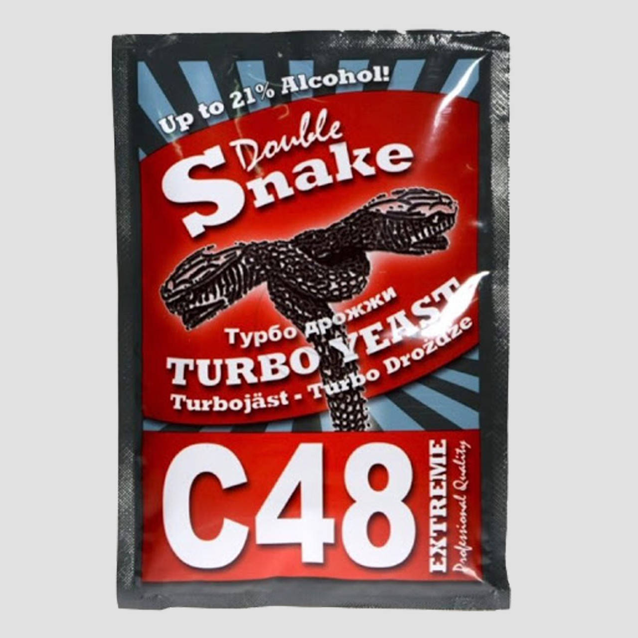 

Турбо дрожжи Double Snake C48 Turbo,130г.