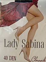 Колготки жіночі 40 den р 2,3,4,5, 6 колір чорний і бежевий