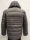 Пуховик чоловічий молодіжний Winter Legend/легкий сірий пуховик/куртка зимова чоловічана пуху, фото 3