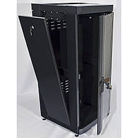 Шафа 19" 24U, 610 х 675 мм (Ш*Г), чорна