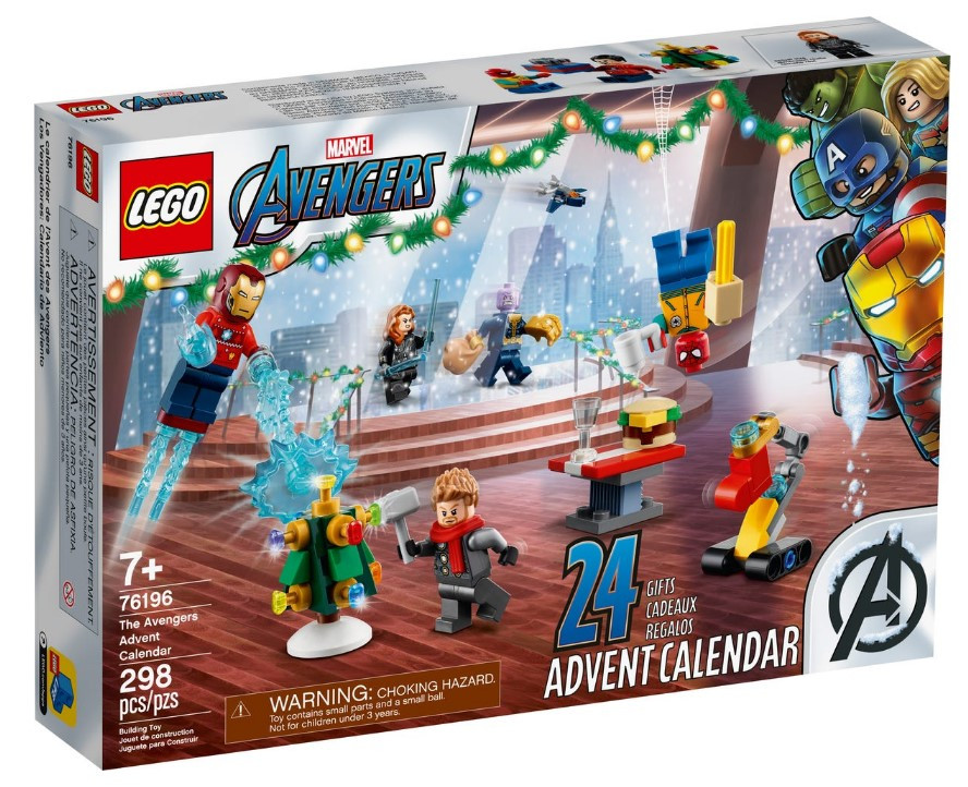 LEGO 76196 Новорічний адвент календар Marvel Месники супергерої лего AVANGERS 2021