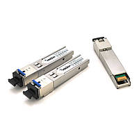 SFP модуль Merlion 1.25G 20Km WDM SC поддержка DDM TX1310/RX1550