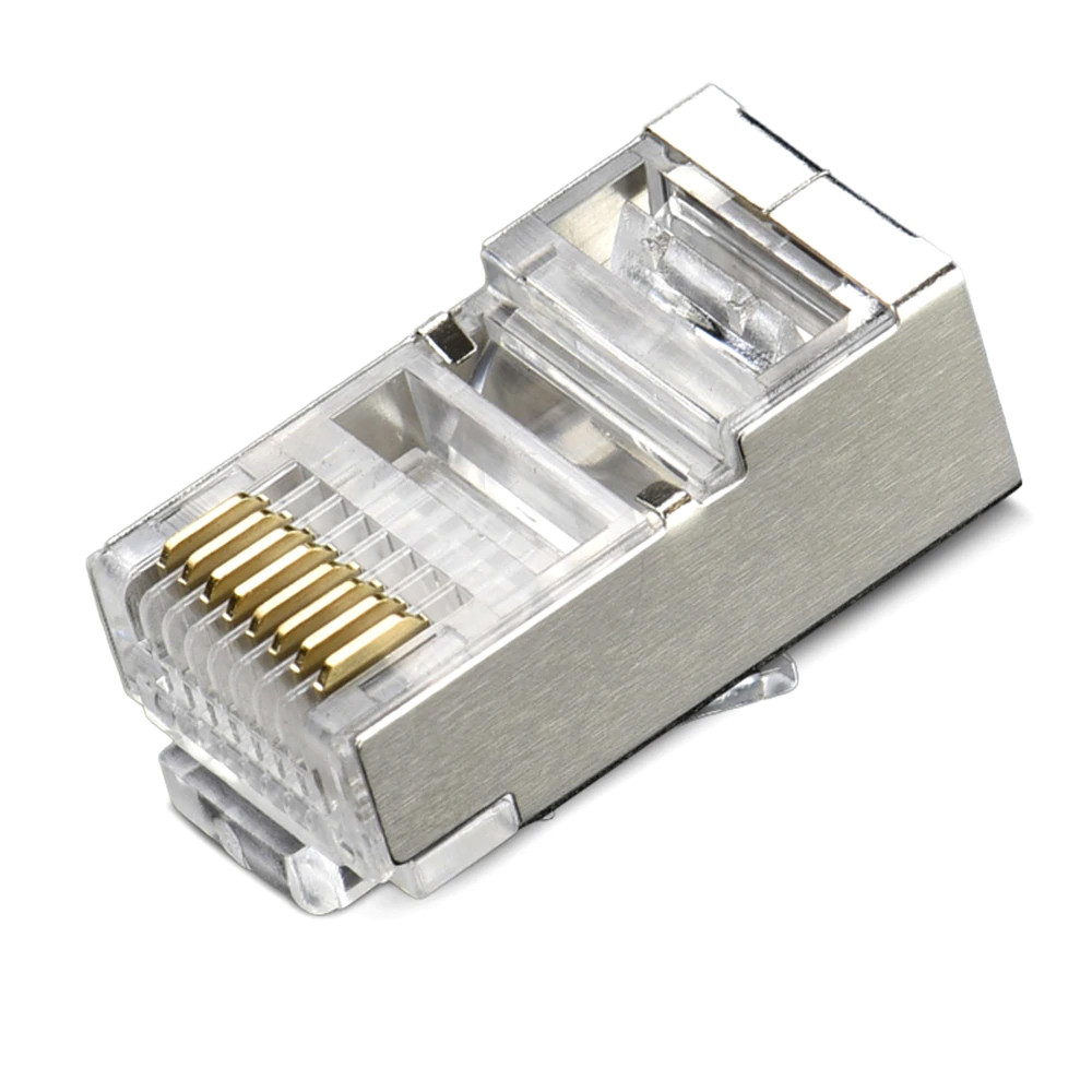 Конектор RITAR RJ-45 8P8C FTP Cat-6 екранований (100 шт./пач.) Q100