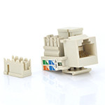 Модуль широкий Keystone Jack RJ-45 кат.5E UTP, 23,0мм, Q50