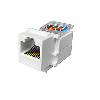 Модуль вузький Keystone Jack RJ-45 кат.5E UTP, 17.2 KRONE мм, Q50