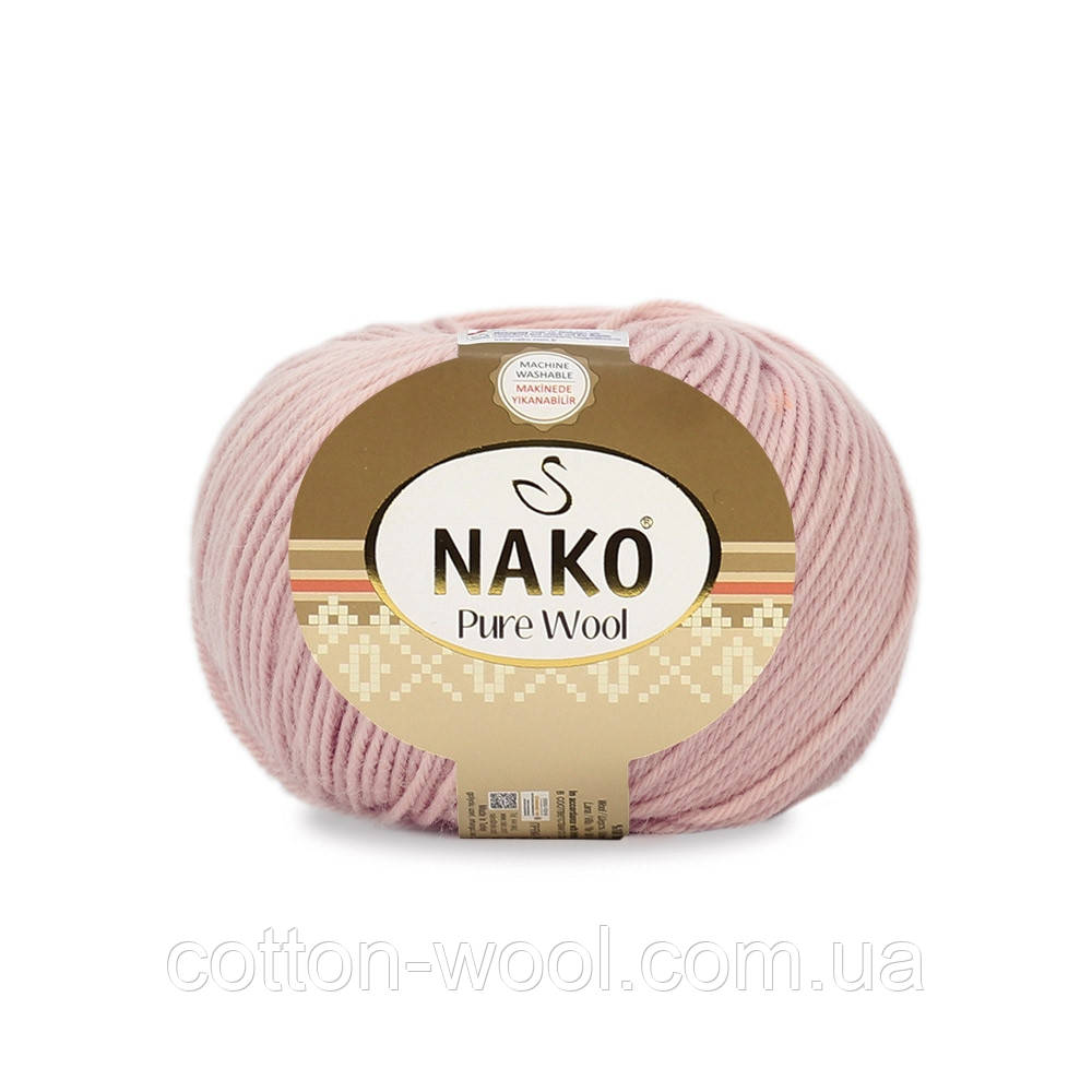 Nako Pure Wool (Нако Пур вул) 100% шерсть 10722