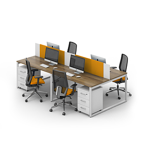 Серія Джет-О. Open space. Металеві округлі ніжки. В наявності на складі.