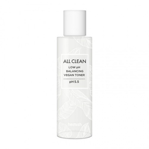 Heimish All Clean low pH Balancing Vegan Toner Легкий тонер з ефектом пілінгу, 150 мл