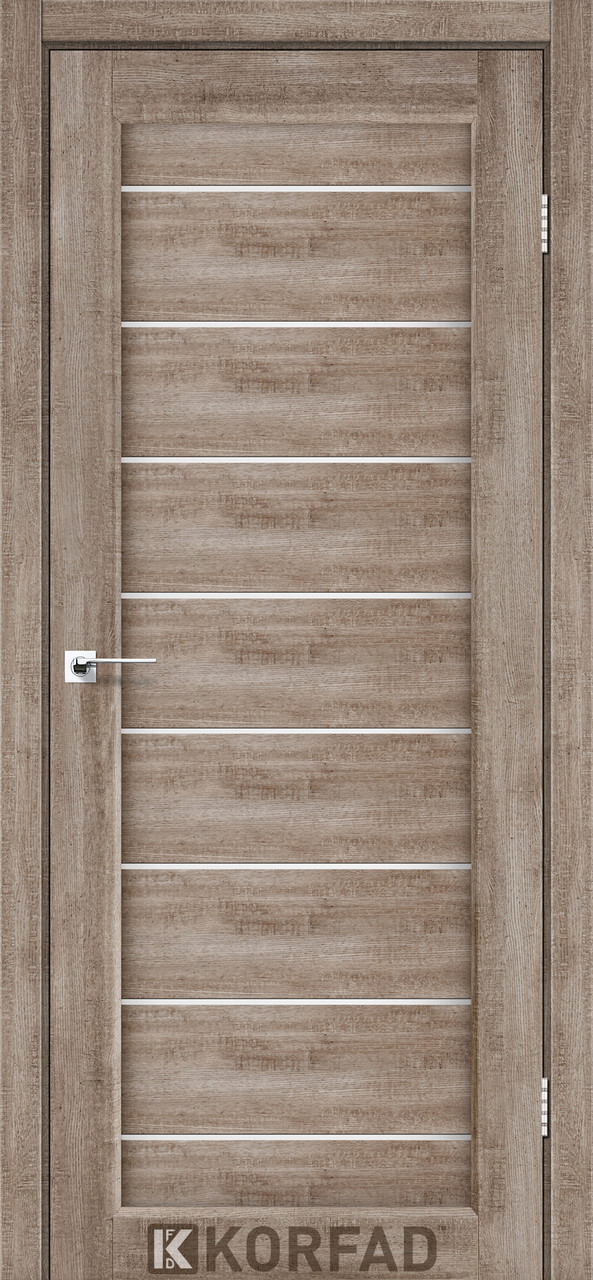 Двері міжкімнатні Корфад/ KORFAD PND-01 Еш-Вайт, фото 1