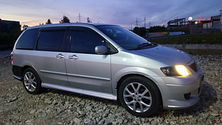 Дефлектори вікон Mazda MPV 1999-2006 (Ma05)
