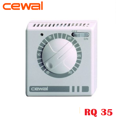 Механический комнатный регулятор температуры Cewal RQ 35 - фото 1 - id-p1471483877