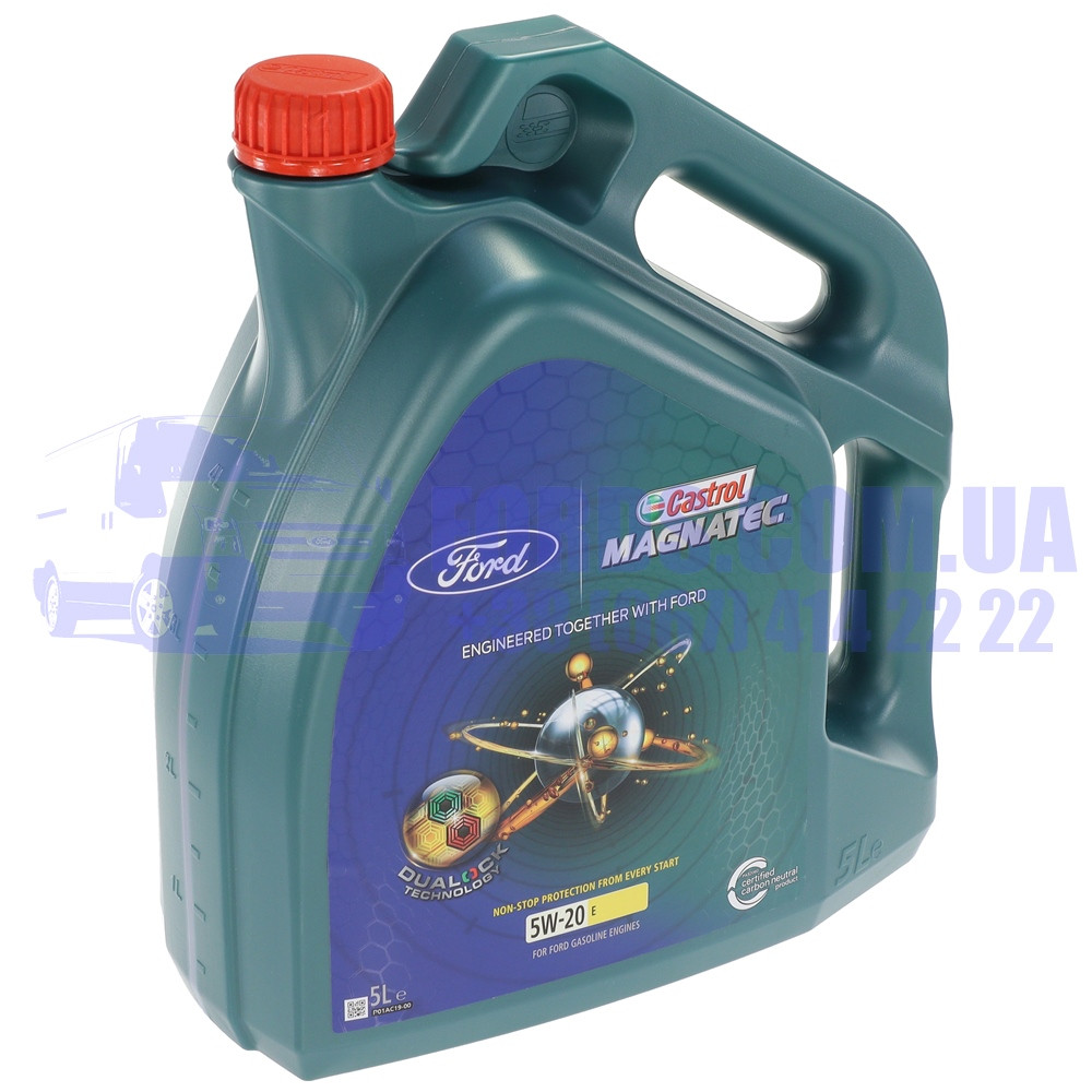 Масло моторное 5W20 (5L) MAGNATEC E (151A95/WSSM2C948B/15D63E) CASTROL ...
