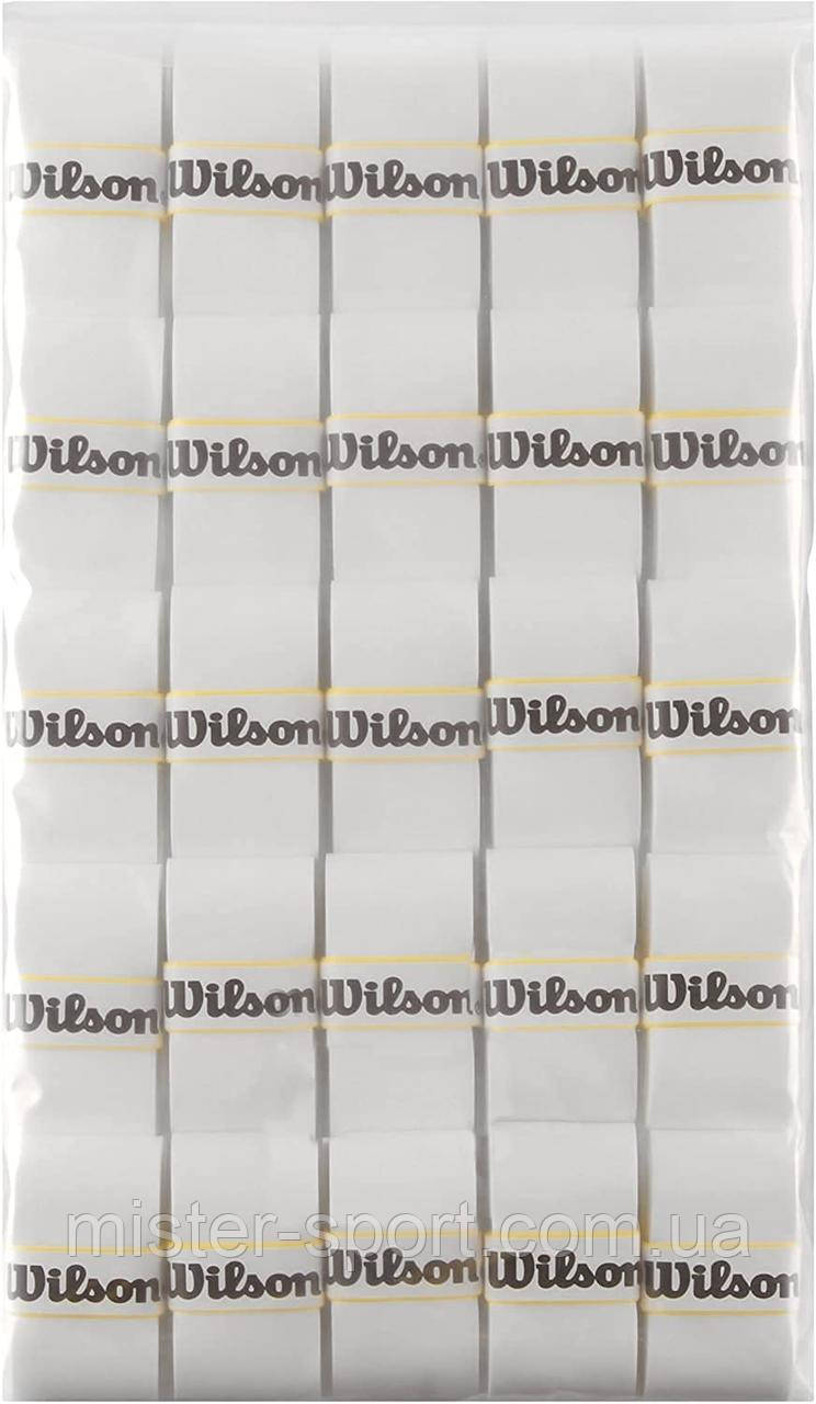 Wilson Pro Overgrip 50 штук в упаковці намоток для тенісу, фото 1