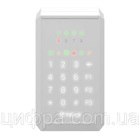 Клавиатура K-PAD8 (w) white, фото 1