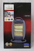 Обігрівач галогеновий Heater CB-7744 Halogen Crownberg