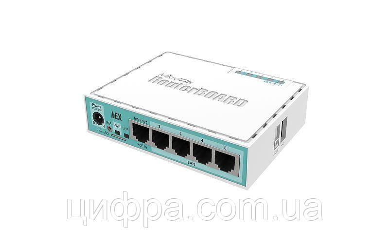 Маршрутизатор Mikrotik hEX RB750Gr3