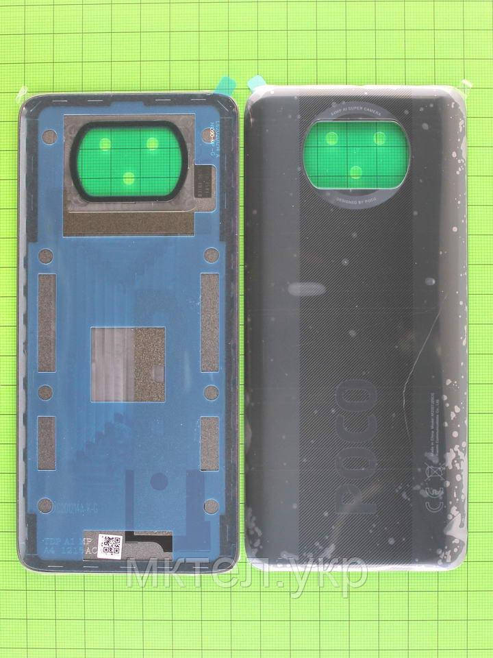Задня кришка Xiaomi POCO X3 сіра Оригінал #55050000JZ6D