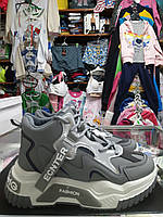 Жіночі високі Кросівки черевики для дівчинки осінь зима р.38 39 41