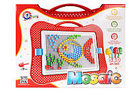 Детская универсальная развивающая игровая Мозаика для малышей 4 ТехноК красочная мозаика в кейсе для ребенка