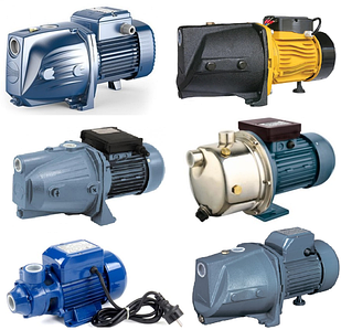 Насоси поверхневі та насосні станції