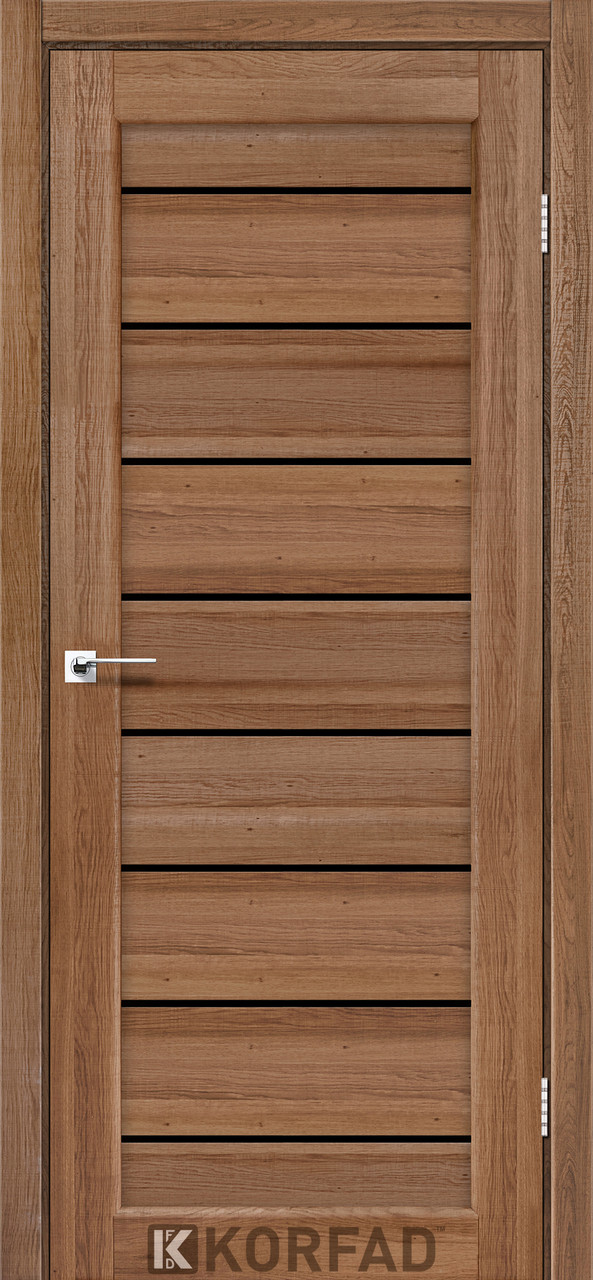 Двері міжкімнатні Корфад/ KORFAD PND-01 Дуб грей BLK, фото 1