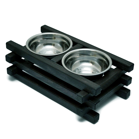 Підставка під миски для кішок "Арас" венге