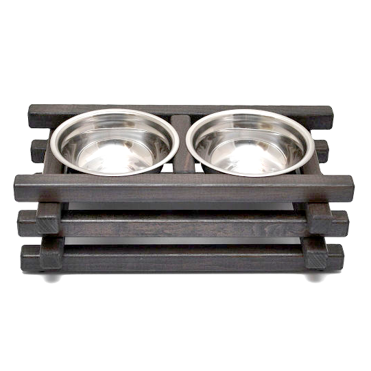 Підставка під миски для кішок "Арас" мокко