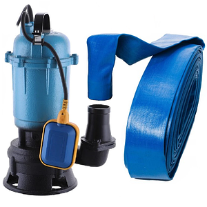 Насоси фекальні (дренажні) та насоси із шлангами