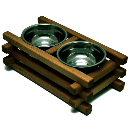 Підставка під миски для кішок "Арас" мускат