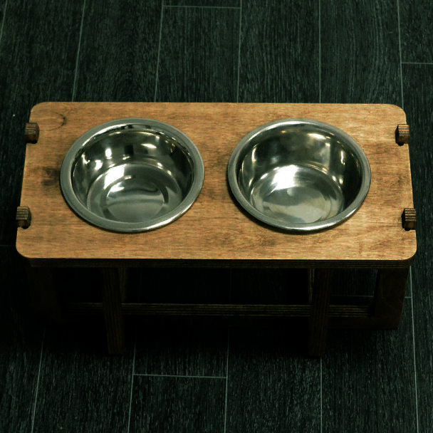 Підставка під миски для кішок "Мурат" мускат