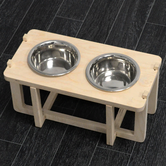 Підставка під миски для кішок "Мурат" бланже