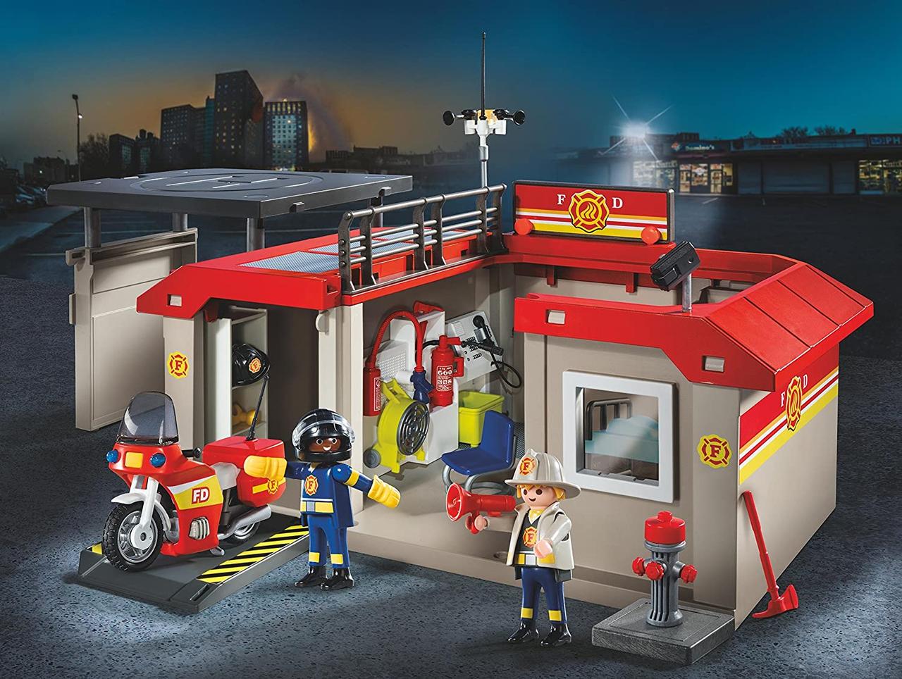 Плеймобил 5663 Переносна Пожежна станція PLAYMOBIL Take Along Fire Station