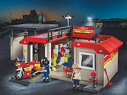 Плеймобіл 5663 Переносна Пожежна станція PLAYMOBIL Take Along Fire Station