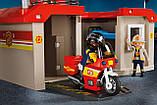 Плеймобіл 5663 Переносна Пожежна станція PLAYMOBIL Take Along Fire Station, фото 6