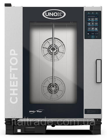 Пароконвектомат Unox XEVC1011EPRM на 10 гастроємностей GN1/1 лінія Plus, фото 1
