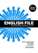 English File Third Edition Pre-Intermediate Workbook with key/ Робочий зошит з відповідями