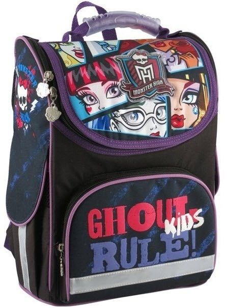 Рюкзак шкільний каркасний Kite Monster High MH14-501-3K, фото 1