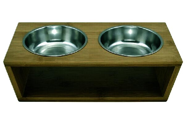 Підставка під миски для кішок "Кура" капучино