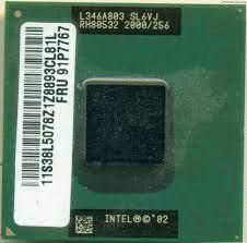 Процесор для ноутбука Micro-FCPGA Intel Celeron SL6VJ 1x2Ghz 256Mb Cache 400Mhz Bus б/в