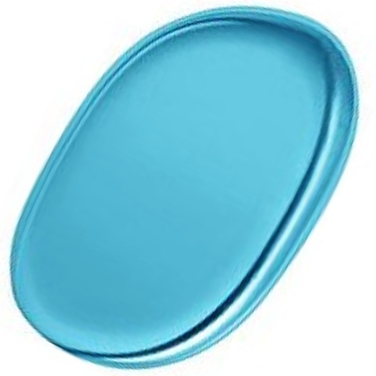 Силіконова губка (спонж) для особи, блакитний