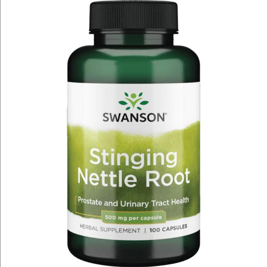 Екстракт кореня кропиви дводомної, 500 мг 100 капсул / Stinging Nettle Root, Swanson