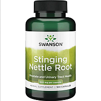 Экстракт корня крапивы двудомной, 500 мг 100 капсул / Stinging Nettle Root, Swanson