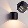 Світильник світлодіодний LedLight BRA013 LED 2*3W 4000 K 450 Lm IP54 чорний (аналог DH013), фото 10