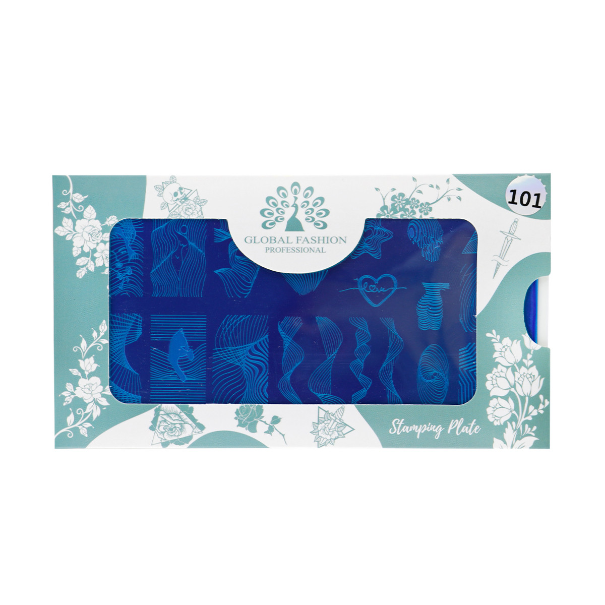 Диск для стемпінгу Global Fashion #-101