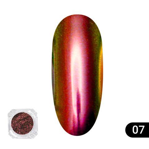 Втирання для нігтів Global Fashion, Chameleon powder Fine 07
