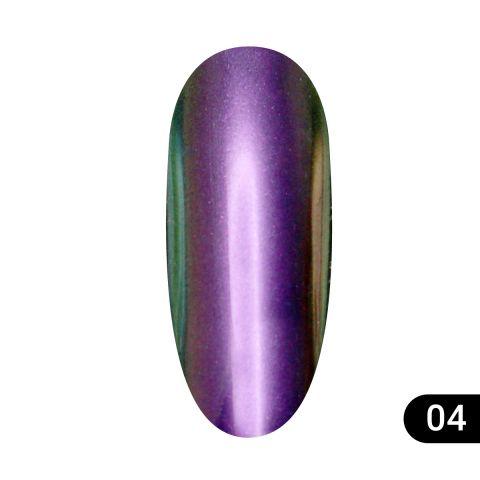 Втирання для нігтів Global Fashion, Magic mirror powder 04
