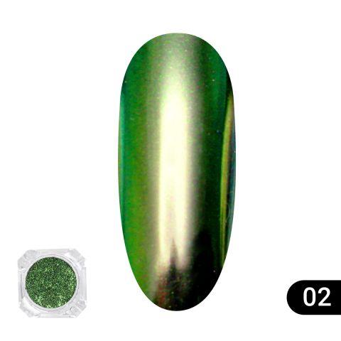 Втирання для нігтів Global Fashion, Chameleon powder Fine 02